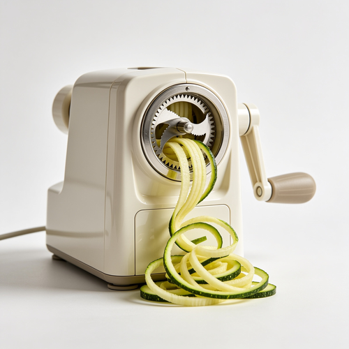 Kira Harmony Gemini ha dichoCompact Vegetable Spiralizer for Zucchini and Pasta